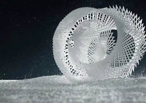 3D printed sls parts